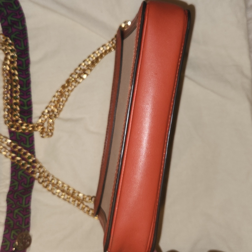 Tory Burch☆ Chelsea Colorblock Convertible Shoulder/ Crossbody Bag - Picture 8 of 12